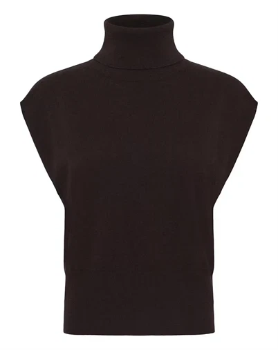 Gestuz - GZManzi Waistcoast Top - Ganache 